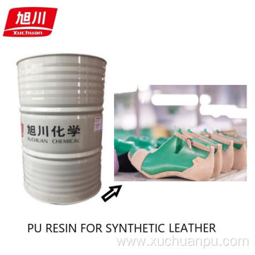 Pu resins for hard grade bags leather